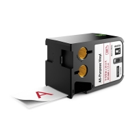 Dymo 1868759 XTL vinyl tape, red on white, 41mm (original Dymo) 088976