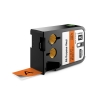Dymo 1868768 XTL vinyl tape, black on orange, 24mm (original Dymo) 088954 - 1