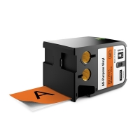 Dymo 1868770 XTL vinyl tape, black on orange, 54mm (original Dymo) 089006
