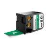Dymo 1868784 XTL vinyl tape, white on green, 41mm (original Dymo) 088986 - 1