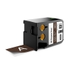Dymo 1868789 XTL vinyl tape, white on brown, 41mm (original) 088988 - 1