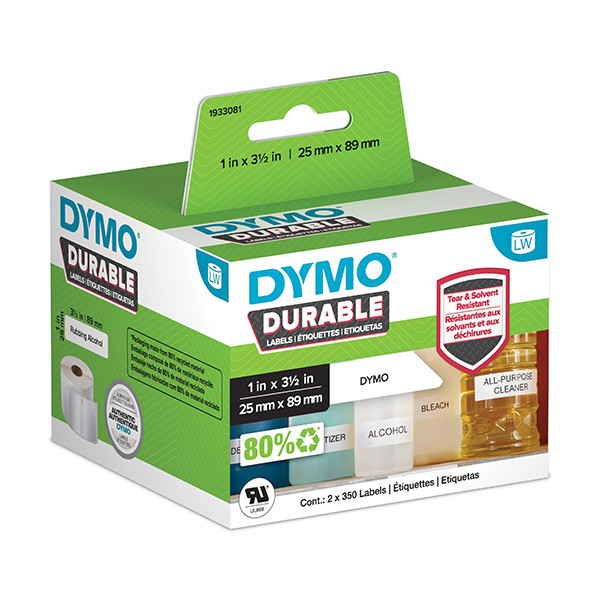 Dymo 1933081 durable warehouse labels (original Dymo) 1933081 2112285 088574 - 1