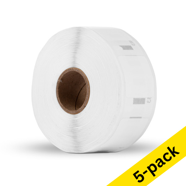 Dymo 1933083 durable square labels (123ink version) | 5-pack 650606 - 1