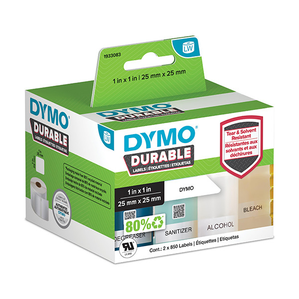 Dymo 1933083 durable square labels (original Dymo) 1933083 088576 - 1