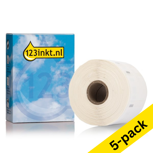 Dymo 1933084 durable multi-purpose labels (123ink version) | 5-pack 650615 - 1