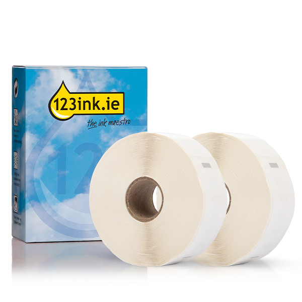Dymo 1933085 durable barcode labels (123ink version) | 2-pack 650508 - 1