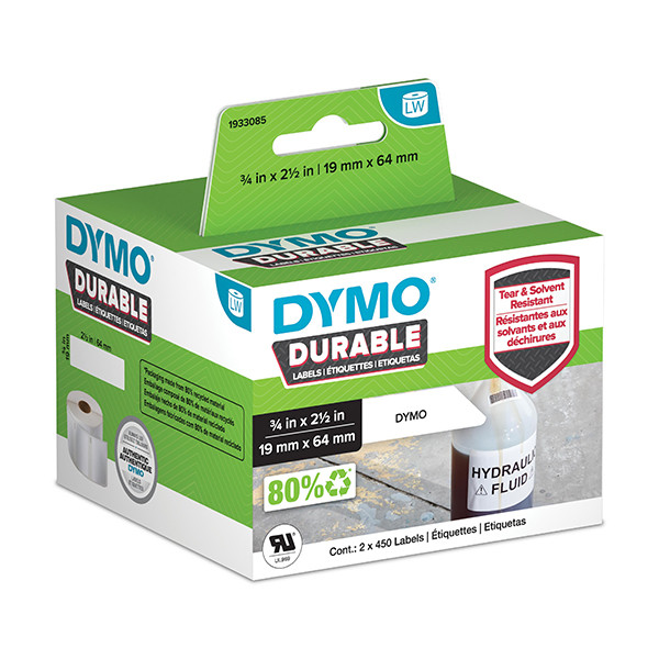 Dymo 1933085 durable barcode labels (original Dymo) 1933085 088580 - 1