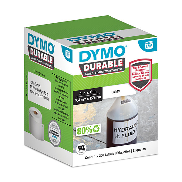 Dymo 1933086 extra large durable shipping labels (original) 1933086 088582 - 1