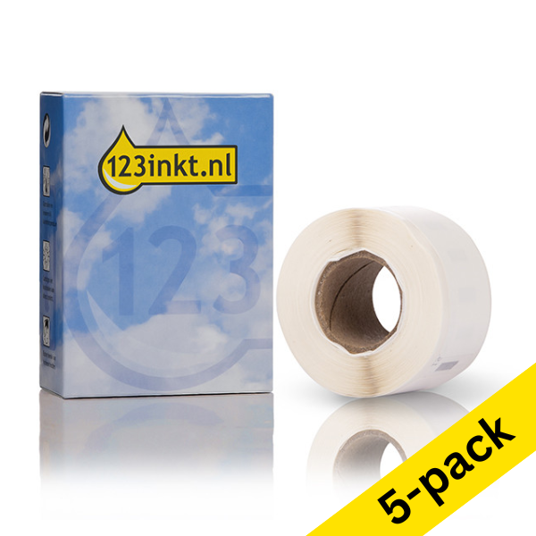 Dymo 1976411 / 22112283 durable narrow address labels (123ink version) | 5-pack 653086 - 1
