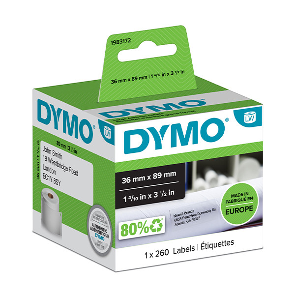 Dymo 1983172 address labels (original) 1983172 088592 - 1