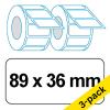 Dymo 2093093 / 99012 wide address labels value pack (123ink version) | 12-pack x3 650539 - 1