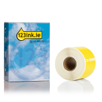 Dymo 2133400 yellow shipping and name badge labels (123ink version) 2133400C 088599