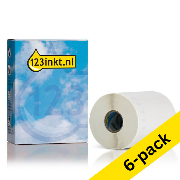 Dymo 2177565 / 2166659 DHL wide address labels (123ink version) for 550 / 5XL | 6-pack 650889 - 3