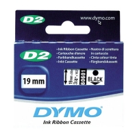 Dymo 60601 / S0721300 black ribbon, 19mm (original Dymo) 088800