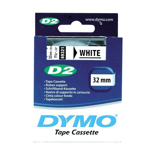 Dymo 69321 / S0721250 white tape, 32mm (original Dymo) 088818 - 1
