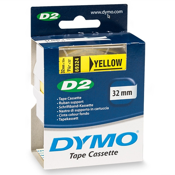 Dymo 69324 / S0721280 yellow tape, 32mm (original Dymo) 088820 - 1