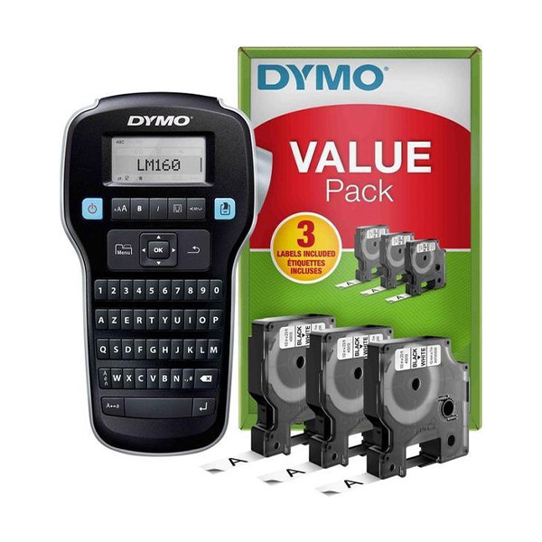Dymo Label Manager 160 Labelling System pack (AZERTY) 833422 - 1