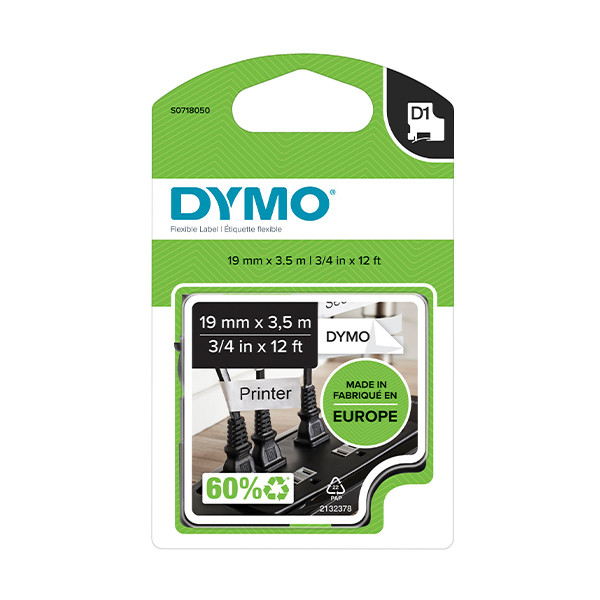Dymo S0718050 / 16958 flexible nylon tape, 19mm (original) S0718050 088534 - 1
