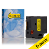 Dymo S0718470 / 18433 IND Rhino black on yellow vinyl tape, 19mm (5-pack) (123ink version)