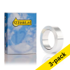 Dymo S0720160 / 31000 Rhino non-adhesive silver aluminium tape, 12mm (123ink version) | 3-pack 089257 - 1