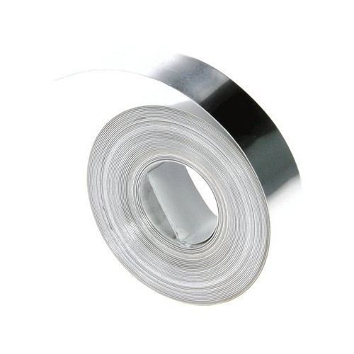 Dymo S0720160 / 31000 Rhino non-adhesive silver aluminium tape, 12mm (original Dymo) 31000 S0720160 088732 - 1