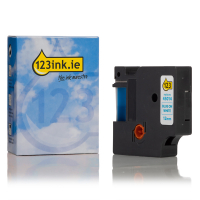 Dymo S0720540 / 45014 blue on white tape, 12mm (123ink version)