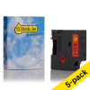 Dymo S0720570 / 45017 black on red tape, 12mm (5-pack) (123ink version)