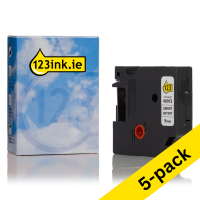 Dymo S0720680 / 40913 black on white tape, 9mm (5-pack) (123ink version) S0720680C 650786