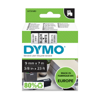 Dymo S0720680 / 40913 black on white tape, 9mm (original) S0720680 088106