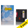 Dymo S0720700 / 40915 red on white tape, 9mm (123ink version) | 5-pack 650614 - 1