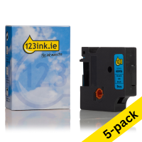 Dymo S0720710 / 40916 black on blue tape, 9mm (123ink version) | 5-pack