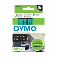 Dymo S0720740 / 40919 black on green tape, 9mm (original Dymo) S0720740 088118