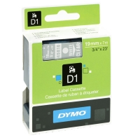 Dymo S0720900 / 45810 white on transparent tape, 19mm (original Dymo) S0720900 088416