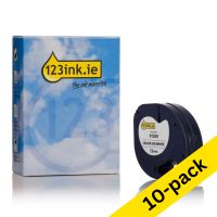 Dymo S0721510 / 91200 white paper tape, 12mm (123ink version) | 10-pack 650773