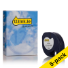 Dymo S0721610 / 91201 white plastic tape, 12mm (5-pack) (123ink version)  650509 - 1