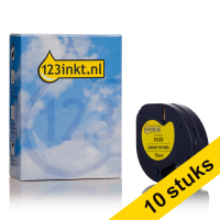 Dymo S0721620 / 91202 yellow plastic tape, 12mm (10-pack) (123ink version)