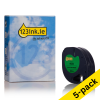 Dymo S0721640 / 91204 green plastic tape, 12mm (5-pack) (123ink version)  650566