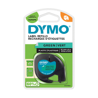Dymo S0721640 / 91204 green plastic tape, 12mm (original Dymo) S0721640 088308