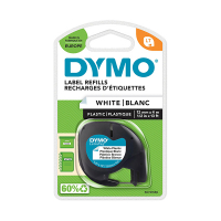 Dymo S0721660 / 91221 white plastic tape, 12mm (original) S0721660 088320