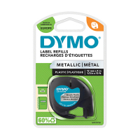 Dymo S0721730 / 91208 metallic silver tape, 12mm (original) S0721730 088314