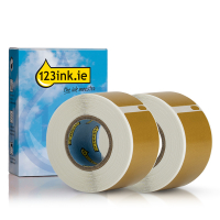 Dymo S0722370 / 99010 gold address labels (123ink version) | 2-pack 089363