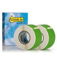 Dymo S0722370 / 99010 green address labels 2-pack (123ink version) 089360