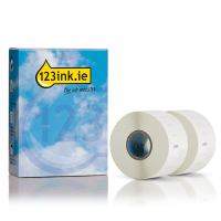 Dymo S0722400 / 99012 wide address labels (2-pack) (123ink version) 088763