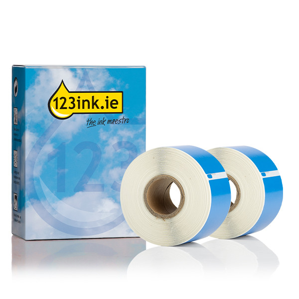 Dymo S0722400 / 99012 wide blue address labels, 2 rolls (123ink version) 089270 - 1