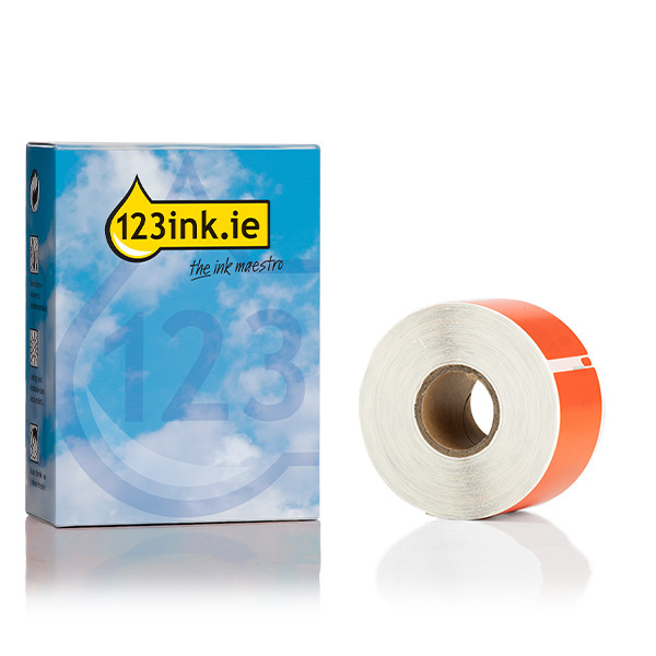 Dymo S0722400 / 99012 wide red address labels, 2 rolls (123ink version) S0722400C 089269 - 1