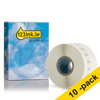 Dymo S0722410 / 99013 wide transparent address labels (10-pack) (123ink version) 650892
