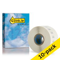 Dymo S0722410 / 99013 wide transparent address labels (123ink version) | 10-pack for 550 / 5XL