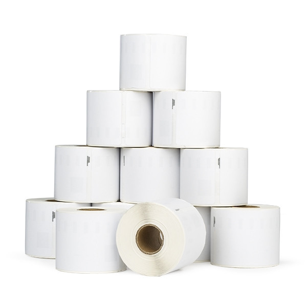Dymo S0722420 / 13186 / 99014 shipping and name badge labels (123ink version) | 12-pack 650886 - 1