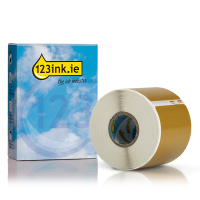 Dymo S0722430 / 99014 gold shipping and name badge labels (123ink version) 089374