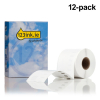 Dymo S0722430 / 99014 name-badge and shipping labels (12-pack) (123ink version)